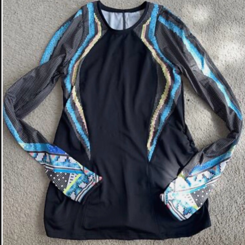 Lucky in Love LG(12) Tennis Long Sleeve Retro Y2K